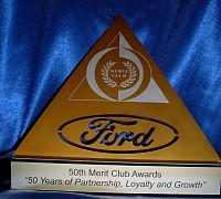 Metal Ford Gold