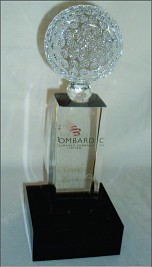Long Rectangle Golf Award 