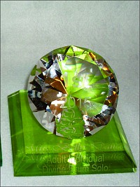 Diamond on a Green Base