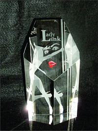 Chunky shaped crystal