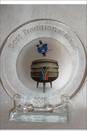 Crystal Plate on a crystal stand 