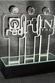 Profile cut glass Team Award