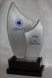 Metal Double Saber Award