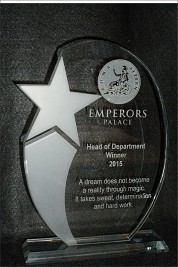 Crystal Shooting Star Award for Emperors Palace