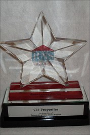 Large Crystal Faceted Star