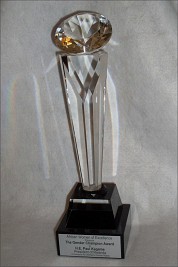 Tall diamond award for HE Paul Kagame