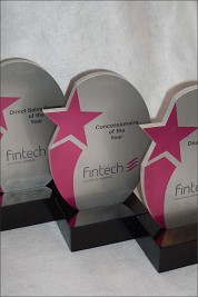 Metal Oval Star Award
