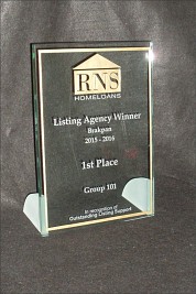 Glass Plaque RNS