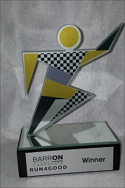 Profile cut Glass Runner Printed