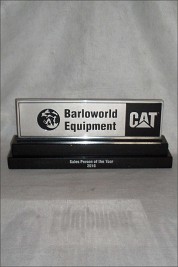 Polished aluminium Rectangle for Barloworld