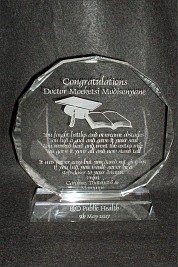 Crystal Octagon Award