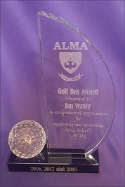 Crystal Golf Sail and crystal ball 